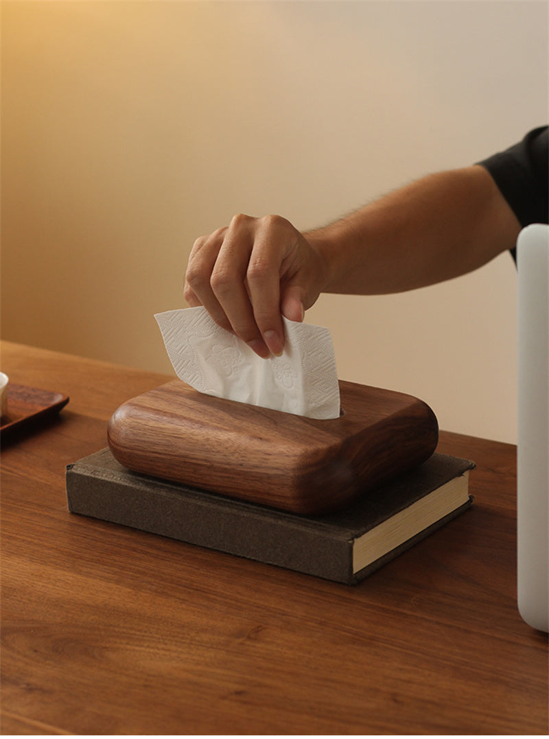 Luxury Wooden Tissue Box - Premium Handmade Home Decor