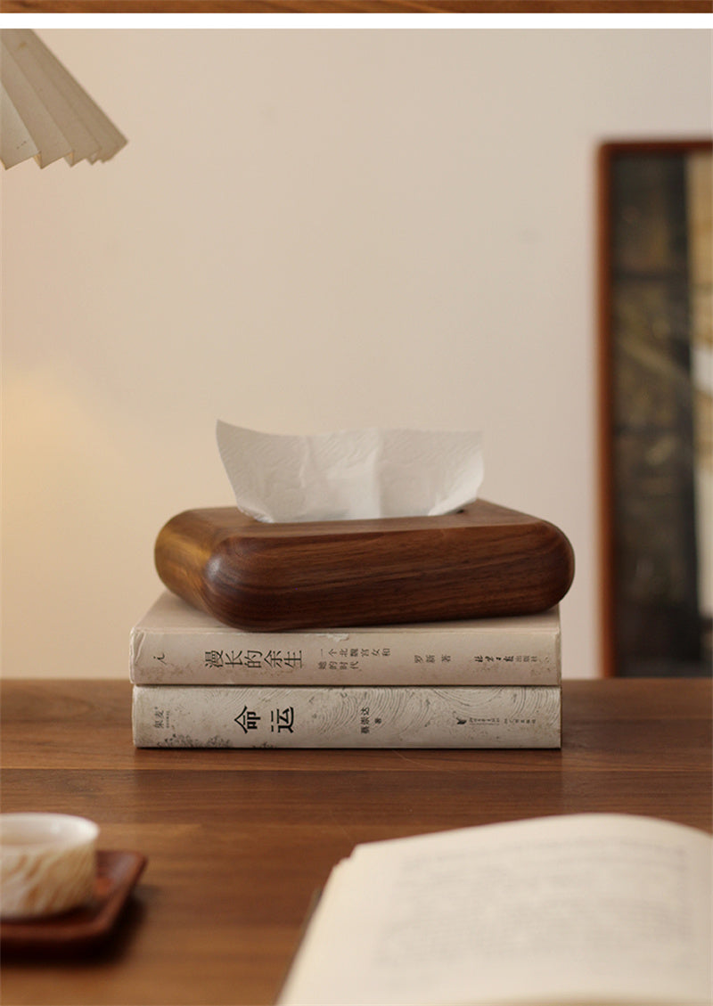 Luxury Wooden Tissue Box - Premium Handmade Home Decor