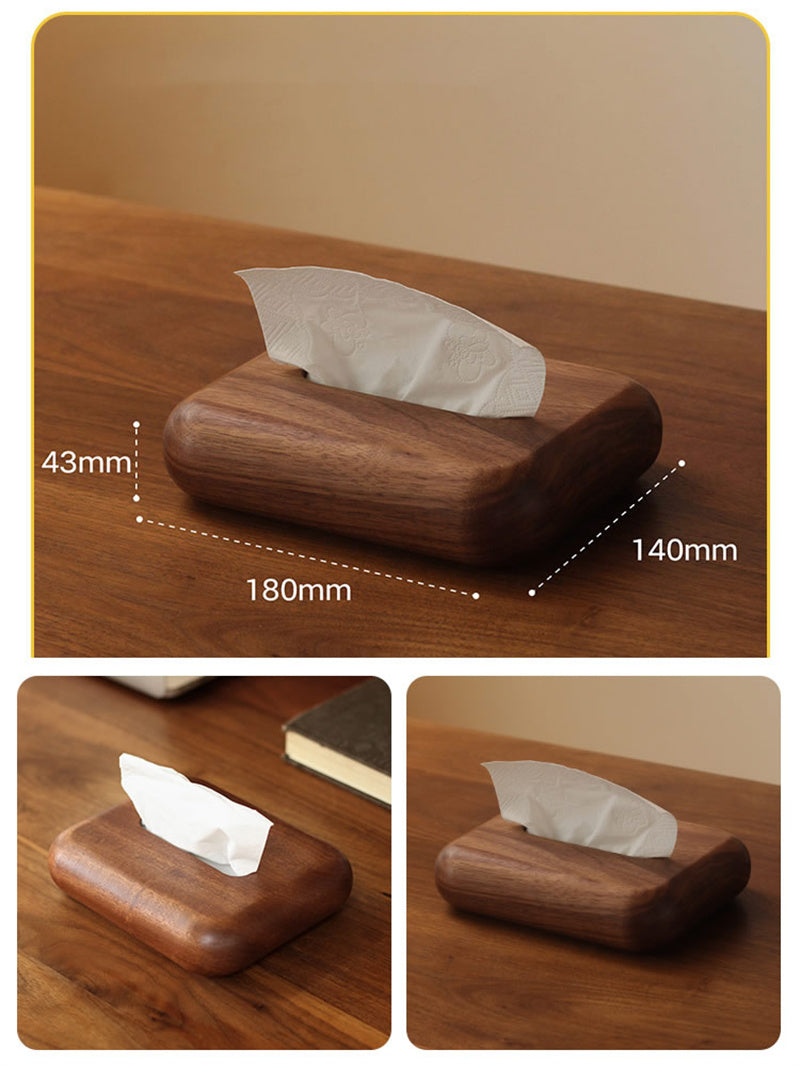 Luxury Wooden Tissue Box - Premium Handmade Home Decor