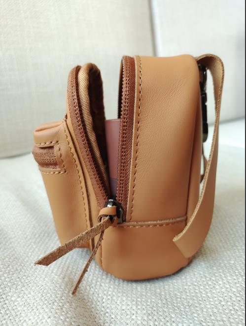 Mini Backpack Purse - Vintage Crazy Horse Leather Coin Wallet