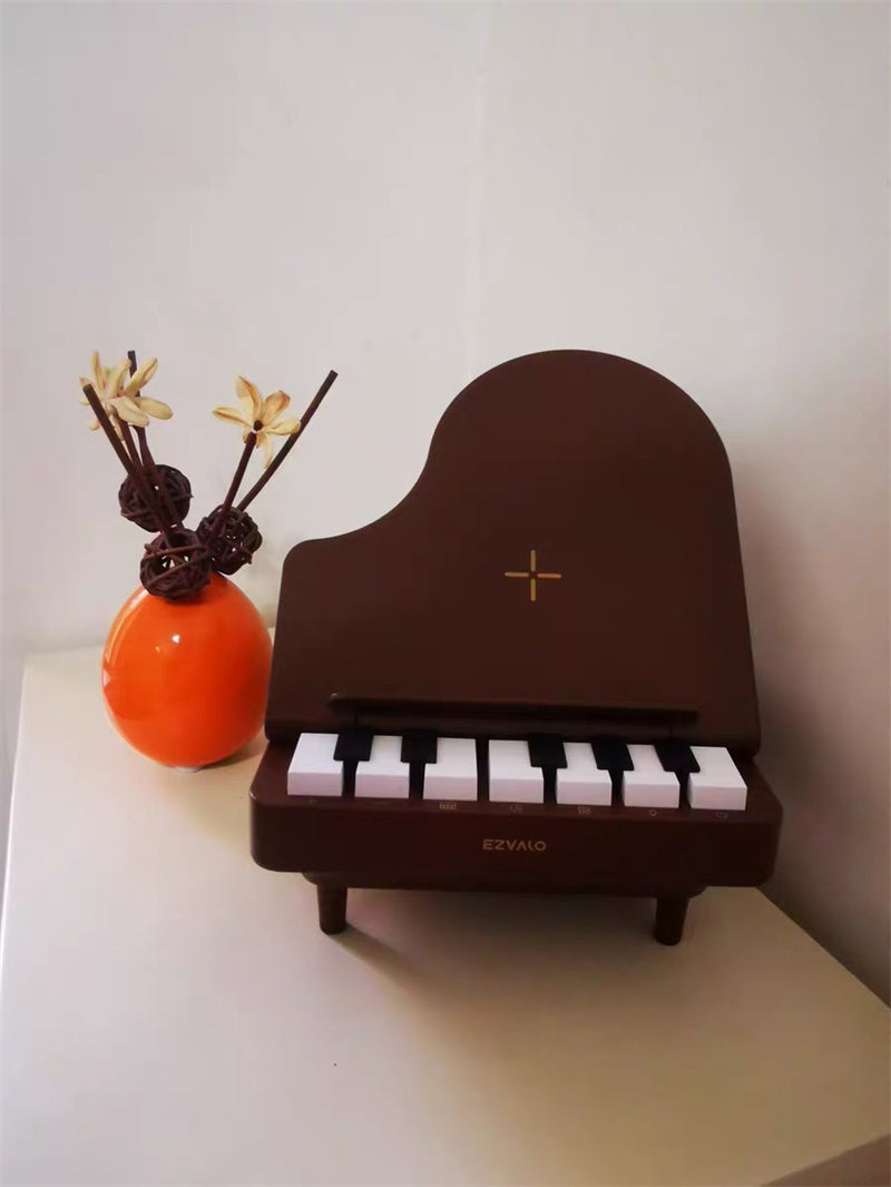 Mini Piano Bluetooth Speaker - Musical Keyboard with LED Lights, Beautiful Gifts