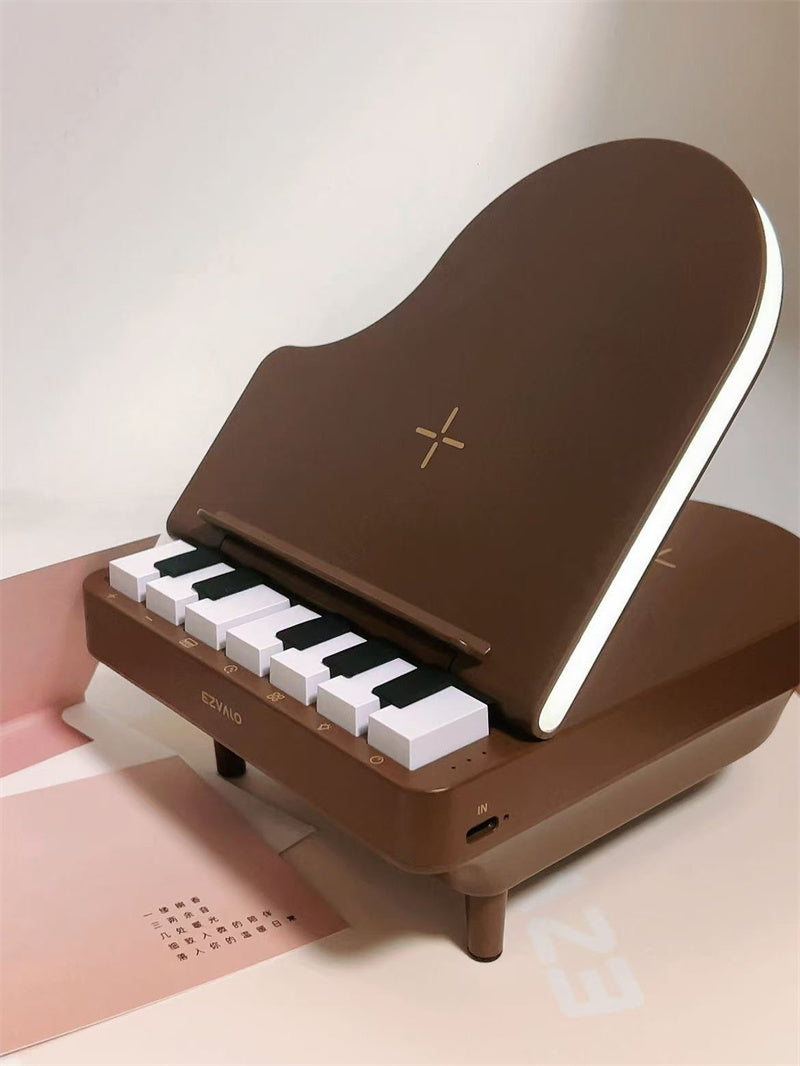 Mini Piano Bluetooth Speaker - Musical Keyboard with LED Lights, Beautiful Gifts
