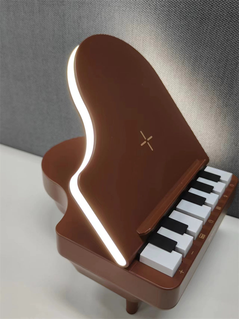 Mini Piano Bluetooth Speaker - Musical Keyboard with LED Lights, Beautiful Gifts