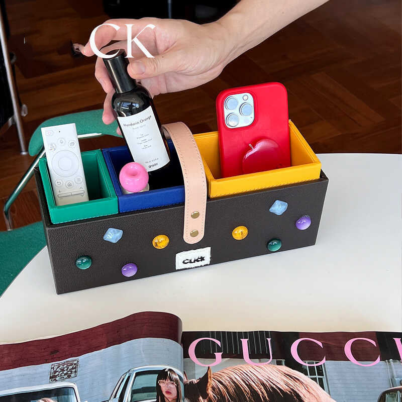 Multifunctional combination colorful desktop storage box – MoreAngle