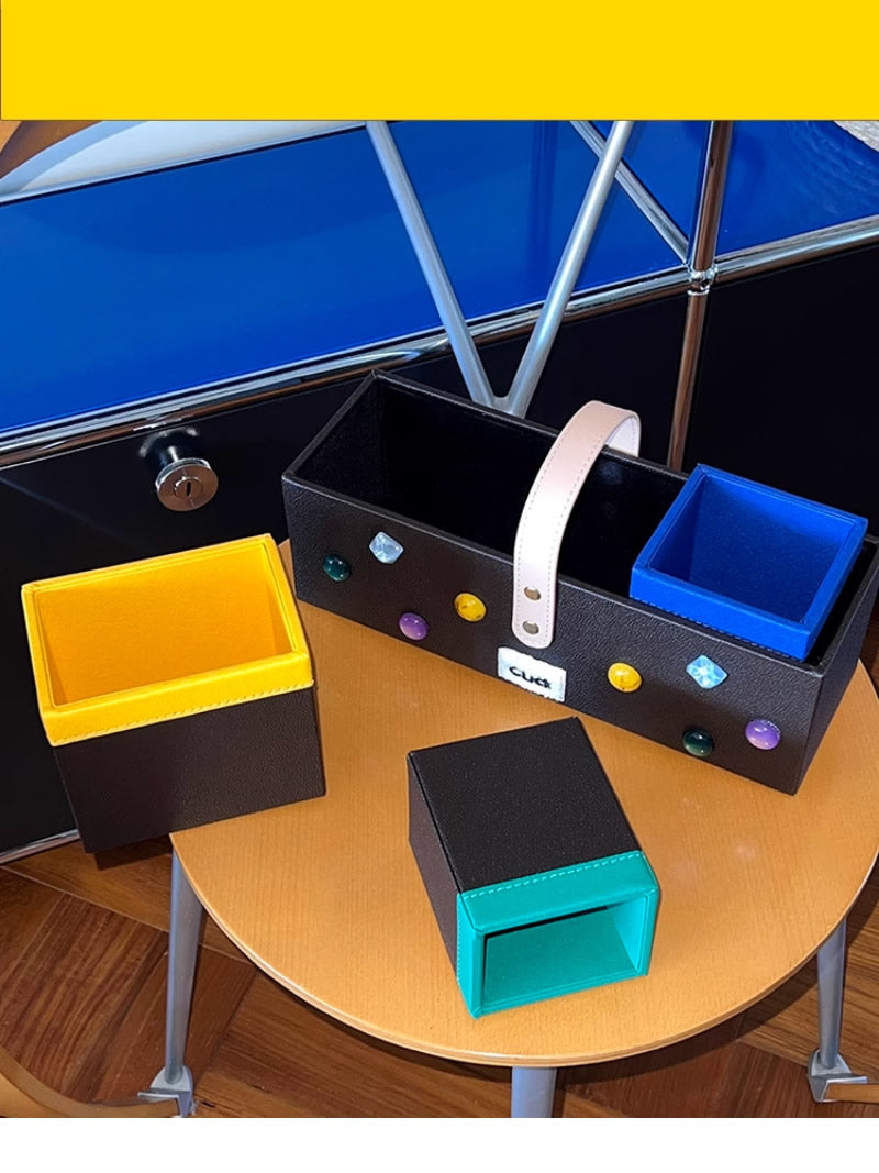 Multifunctional combination colorful desktop storage box – MoreAngle