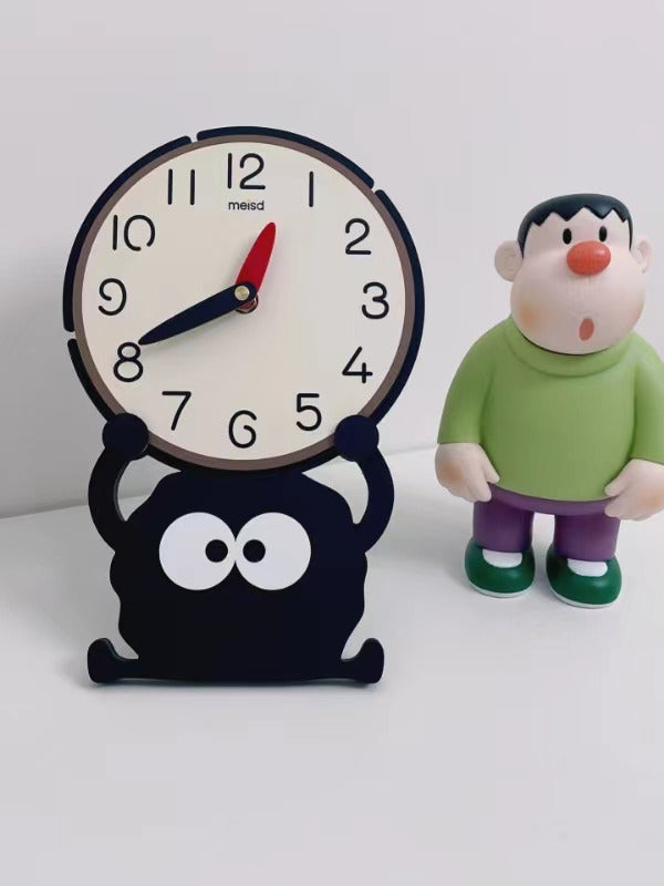 Mystical Black Elf Table Clock : Enchanting Timepiece for Your Home ...
