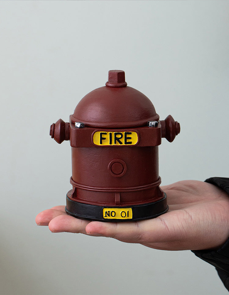 Novelty Fire Hydrant Shaped Ashtray: Creative Home Decor Organize