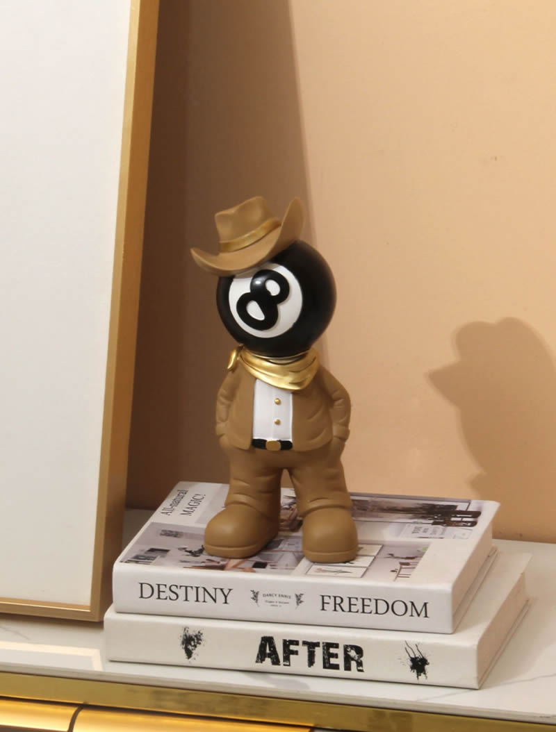 Personalized Billiards Doll , Unique Home Desktop Decoration , Creative Gifts