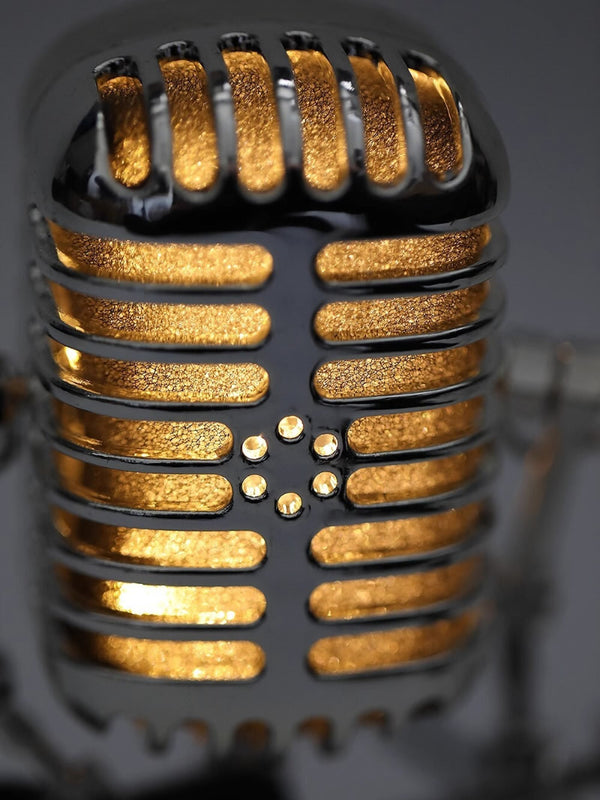 Punk Microphone Punk Microphone Shaped Guitar Rock Singer Decorative Night Light ...