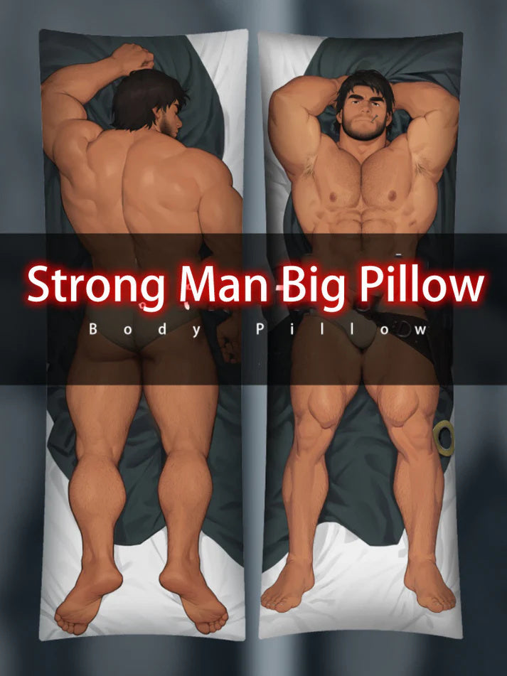 Strong Man Anime Body Pillow - Double-Sided Print Dakimakura Pillow Cover