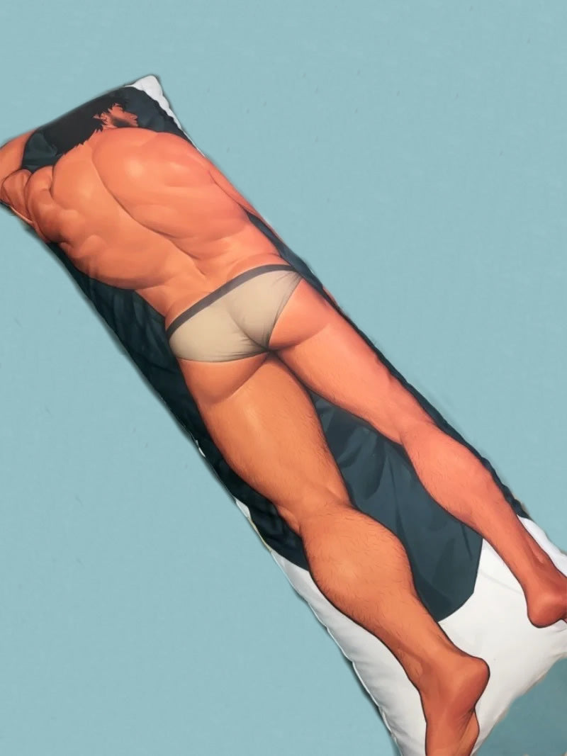 Strong Man Anime Body Pillow - Double-Sided Print Dakimakura Pillow Cover