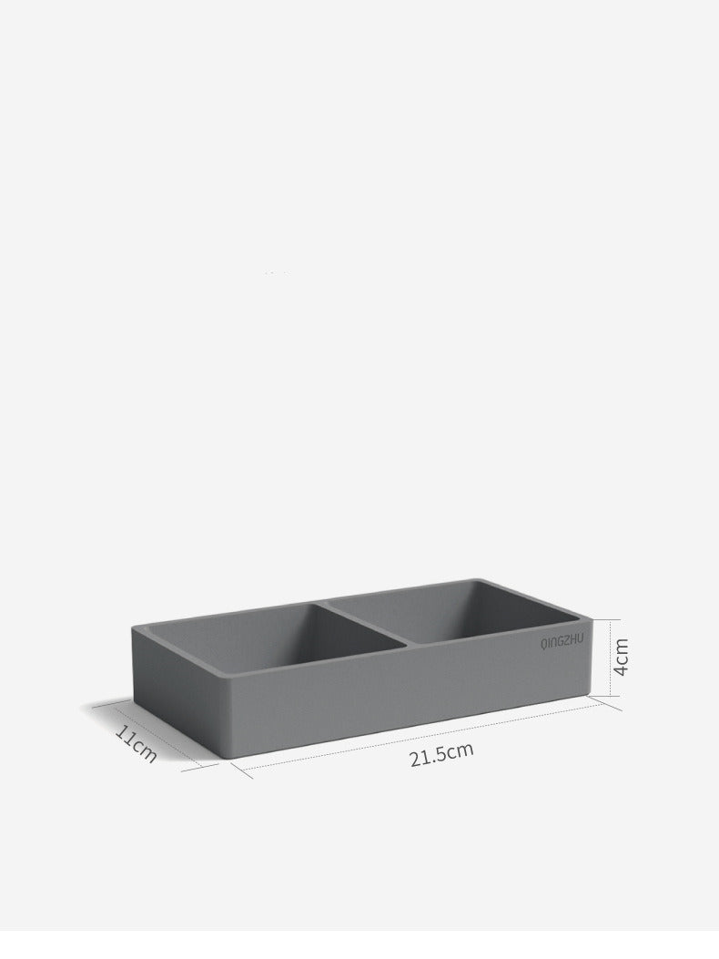 Unique Concrete Art Desktop Storage Box, Jewelry Key Organize