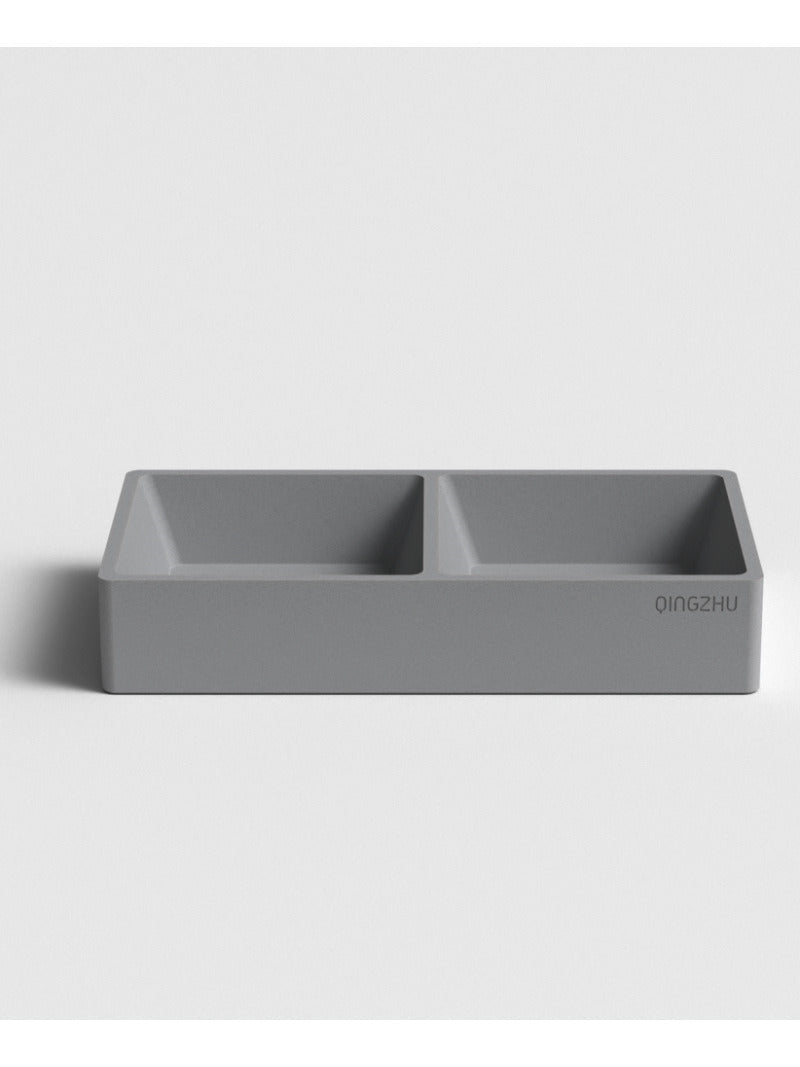 Unique Concrete Art Desktop Storage Box, Jewelry Key Organize