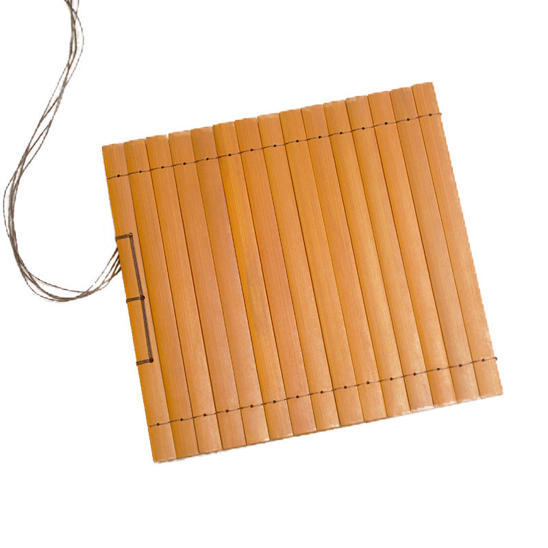 Vintage Bamboo Scroll Notebook - Unique Gift Ideas – More Angle