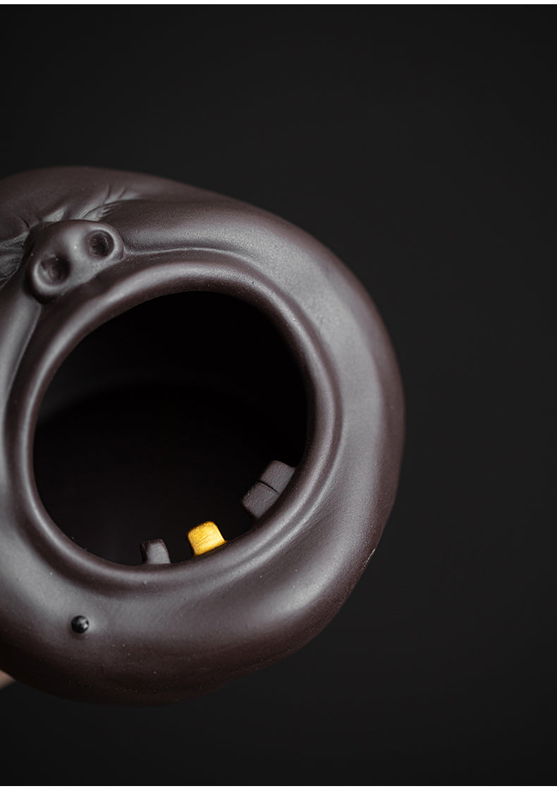 Whimsical Yawning Mouth Ceramic Ashtray - Quirky & Functional Home Decor